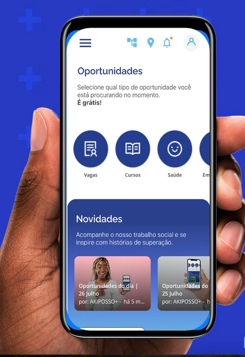 Baixe o app AKIPOSSO+ e transforme sua vida!